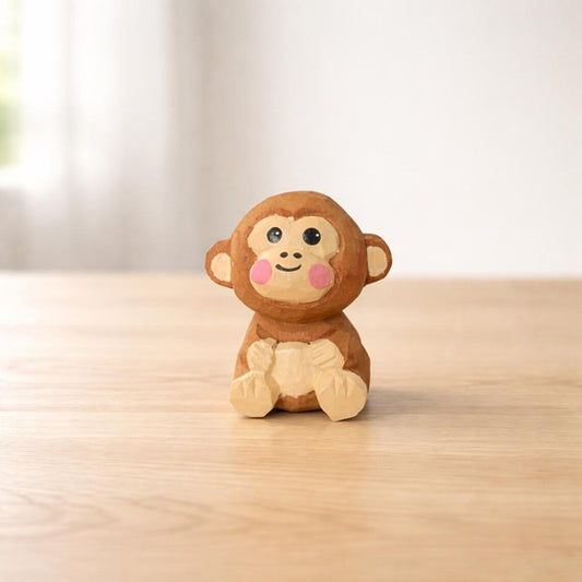 Mini Monkey Decor for Shelf or Tabletop Display